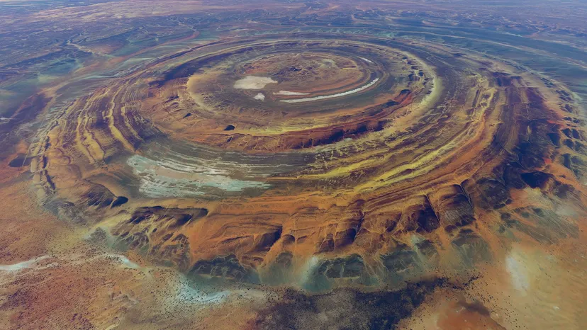 an image of the Richat Structure