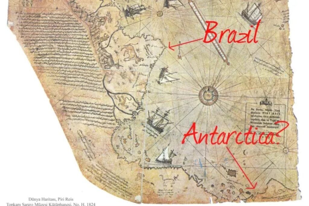 Piri Reis map of 1513 seems to depict Antarctica’s