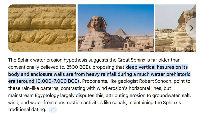 Rainfall in the desert