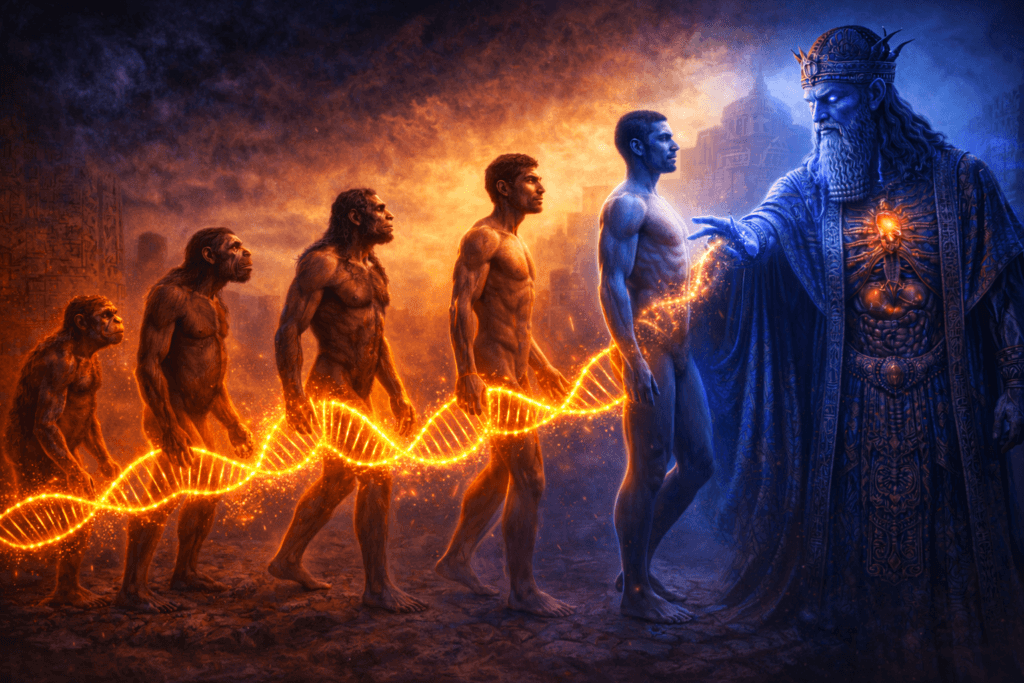 The Anunnaki came down from above and brought knowledge with them